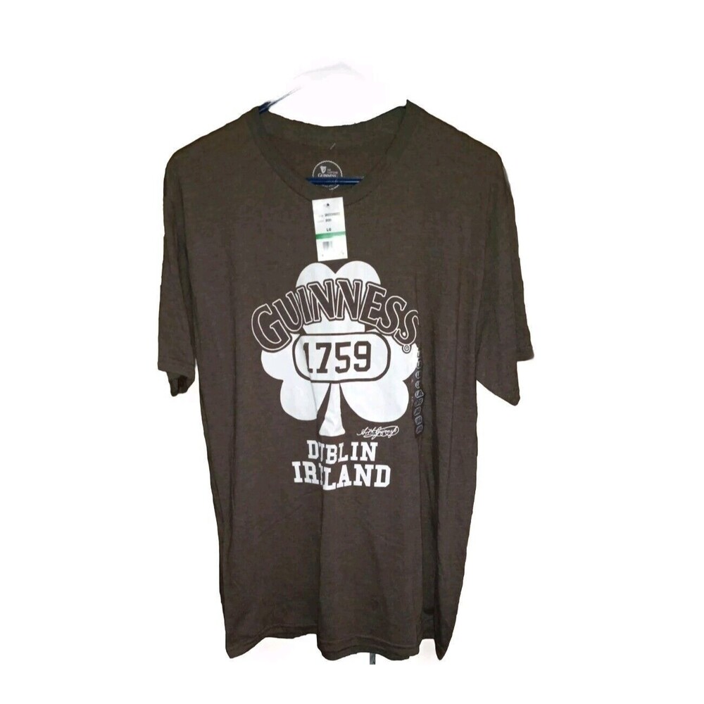 Guiness Beer T-shirt Mens Large Dublin Ireland New w/ Tags